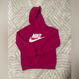 Girls Nike Fuchsia Sweatshirt